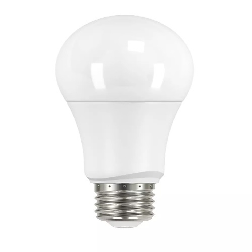 [S39597] 4Pk - Satco 9.5w A19 LED Frost 5000K Medium Base 220 Deg. Beam Angle 120v