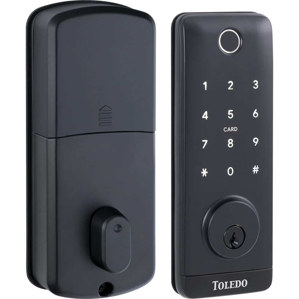 TOLEDO DEADBOLT NEXUS BLACK