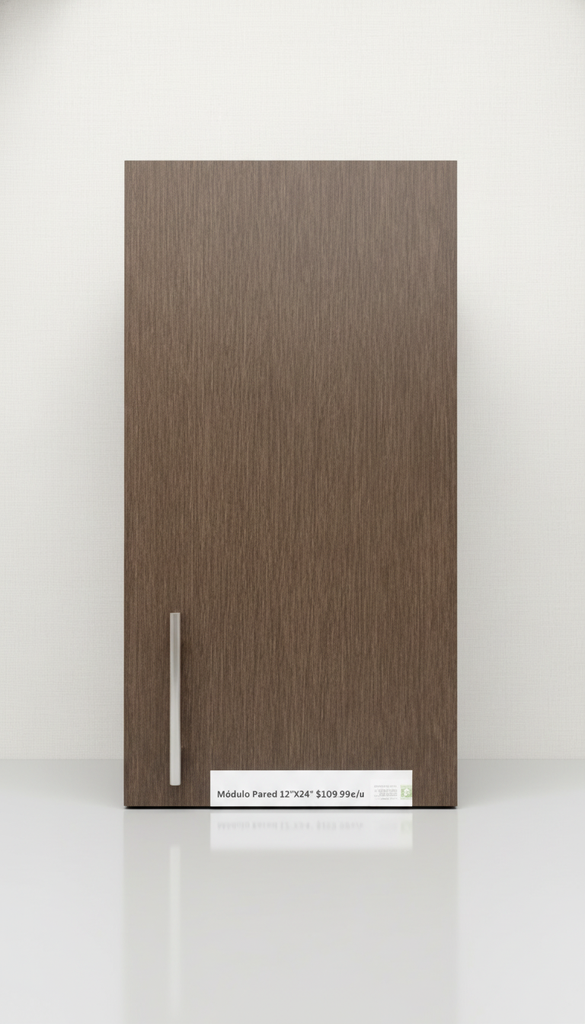 [W1224-4-WE] GAB. PARED PVC 12" X 24" WENG