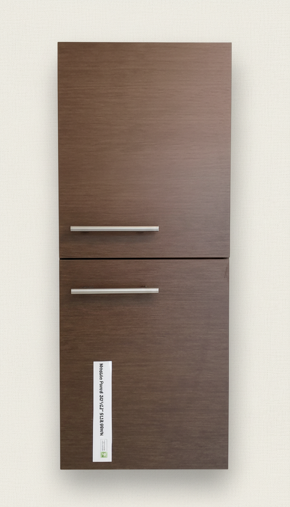 GAB. PARED 30"X12" WENGUE