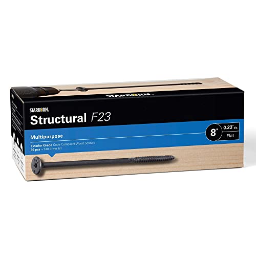 Starborn Structural F23 Multi-Purpose Flat Head Wood Screw