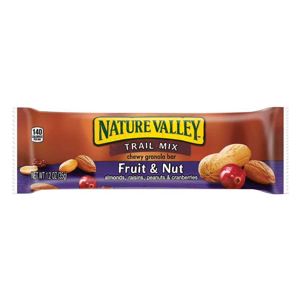 Nature Valley Trail Mix Chewy Granola Bar Fruit & Nut 1.2 Oz (35g)