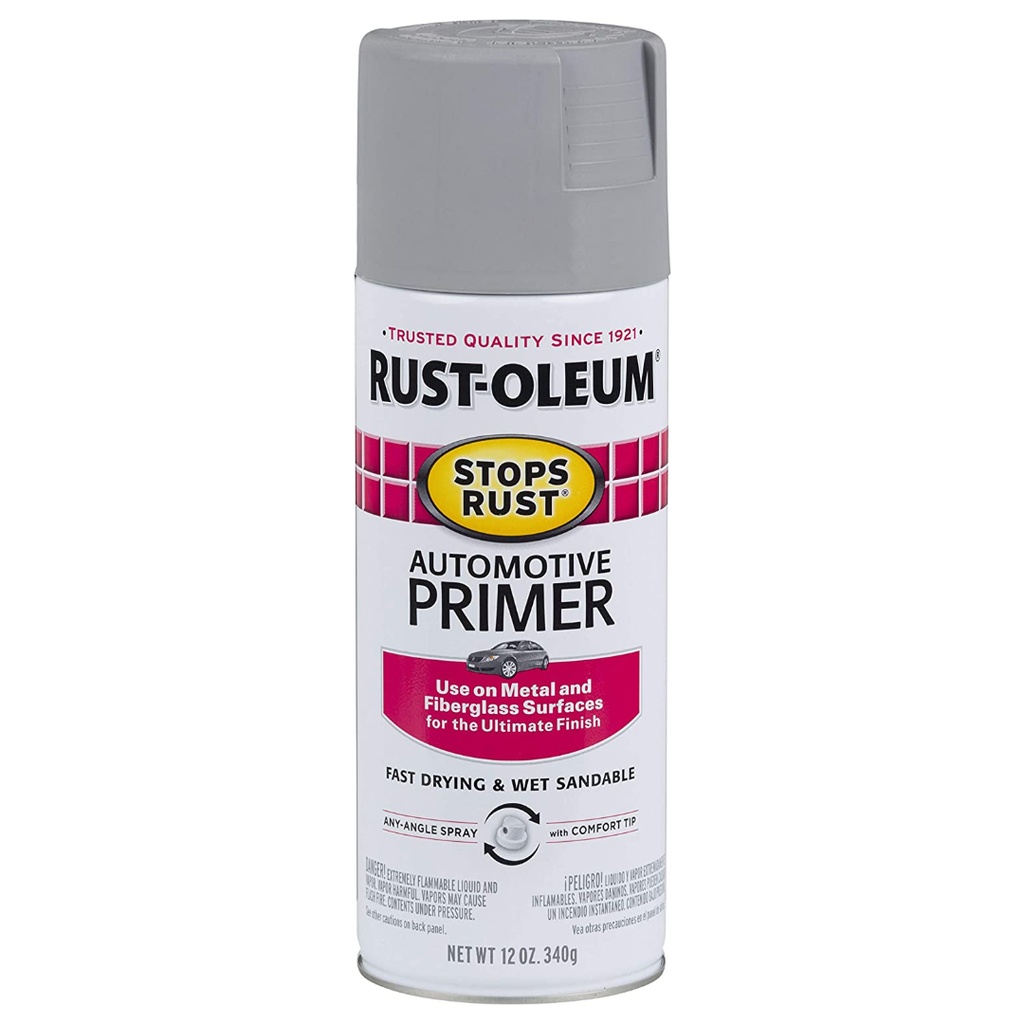 Rust-Oleum Stops Rust Gray Primer 12 Oz.