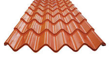 TEJA TOLEDO GALVANI. 43"X8' ROJA