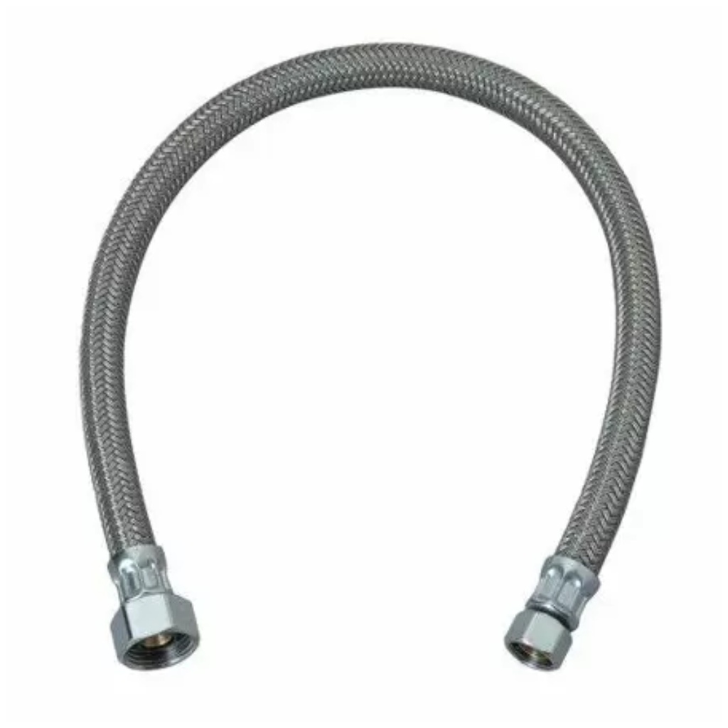 [B116AF] BrassCraft Speedi Plumb Plus 3/8 in. FIP Pc X 1/2 in. D FIP 16 in. Polymer Faucet Supply Line