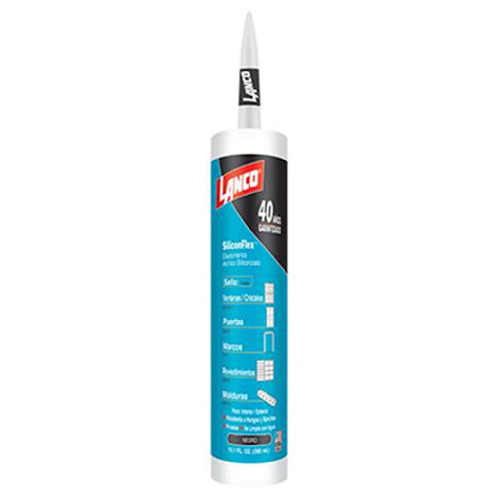 LANCO SILICONFLEX BLACK 10.1 OZ