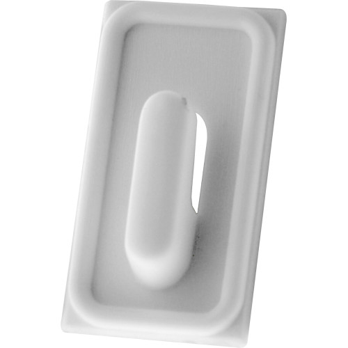 122300  White Adhesive Plastic Mini Hook