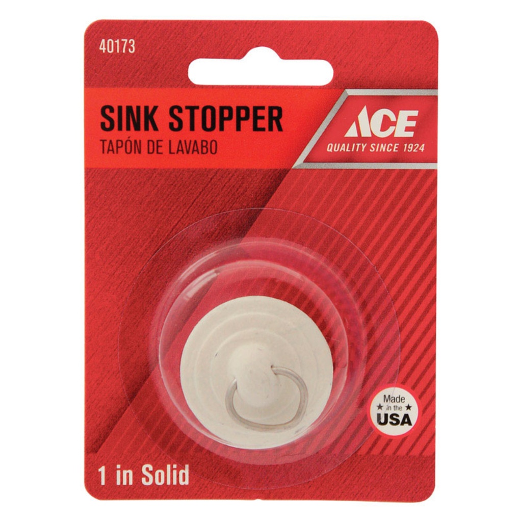 SINK STOPPER 1" RUB