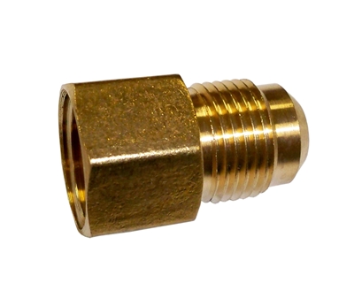 [4331559] 3/8 in. Flare X 3/8 in. D FPT Brass Adapter