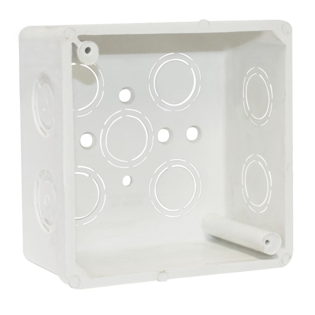 4x4 Box 'square Plastic Volteck