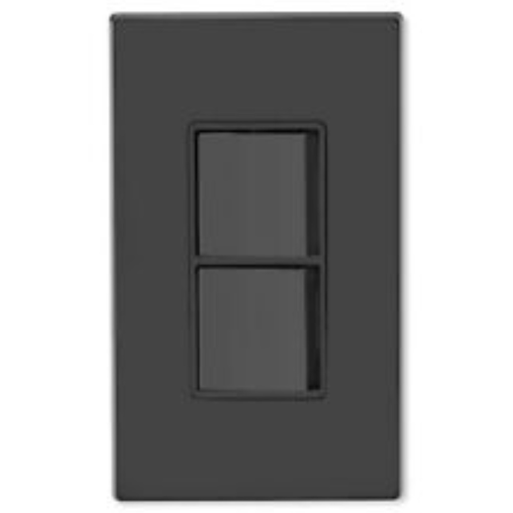 [450009632] Leviton 5634-E 15A  120V Comb. Decora Rocker (2) Switch  Black