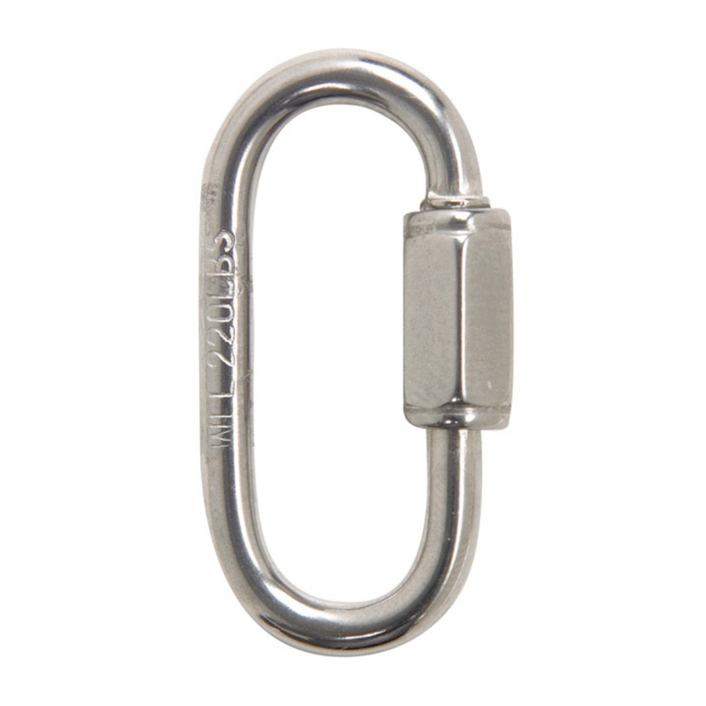 Campbell Polished Stainless Steel Quick Link 1540 Lb 2.93 in. L