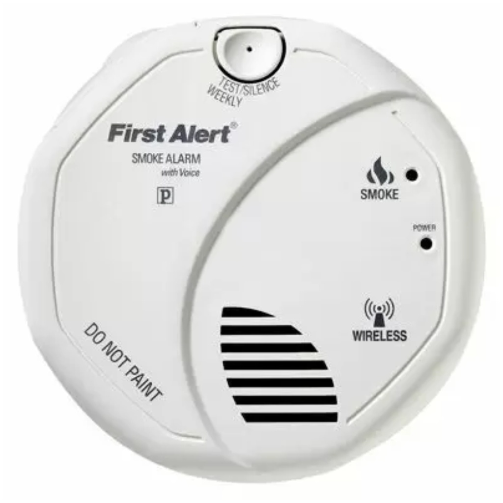 First Alert Battery-Powered Electrochemical/Ionization Smoke and Carbon Monoxide Detector 1 Pk