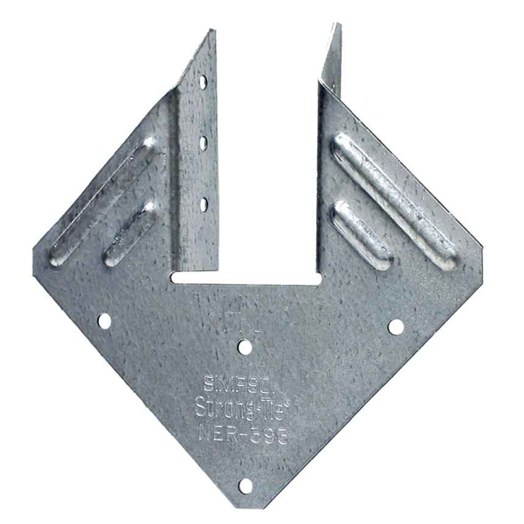 Simpson Strong-Tie 4 in. H X 4 in. W 18 Ga. Galvanized Steel Hurricane Tie