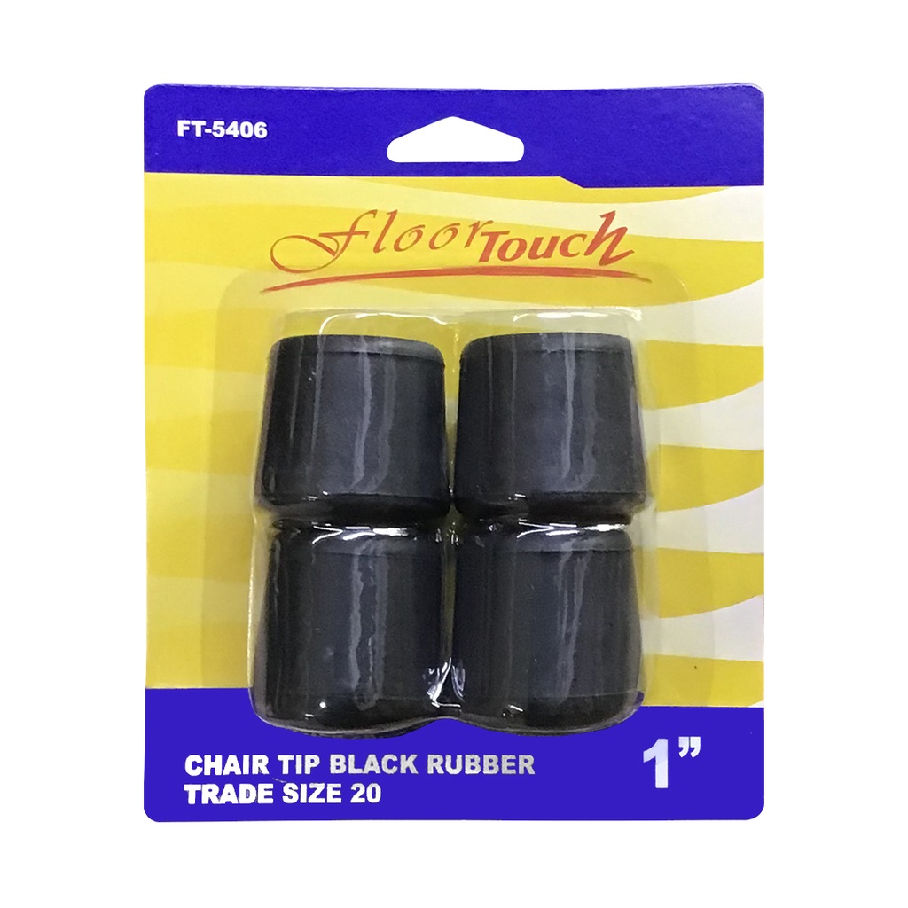 FURNITURE TIPS 1" BLACK