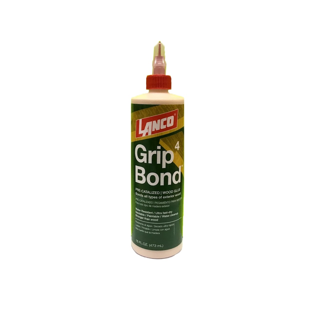 LANCO GRIP B-4 YELLOW GLUE 16 OZ
