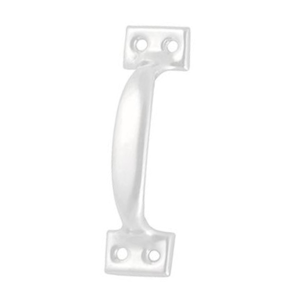 DOOR PULL 5 W/SCREEN WH