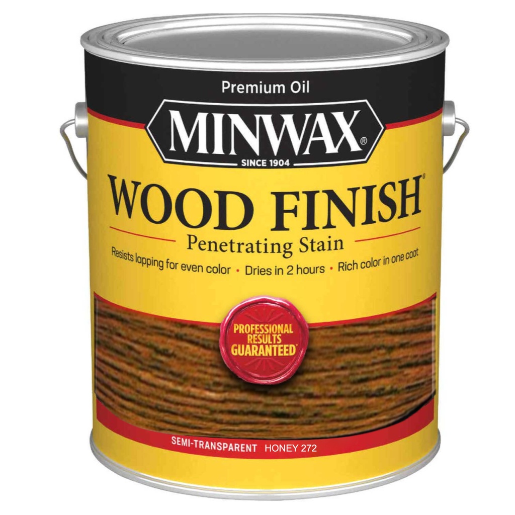 Wood Stain,1 Gal,Honey