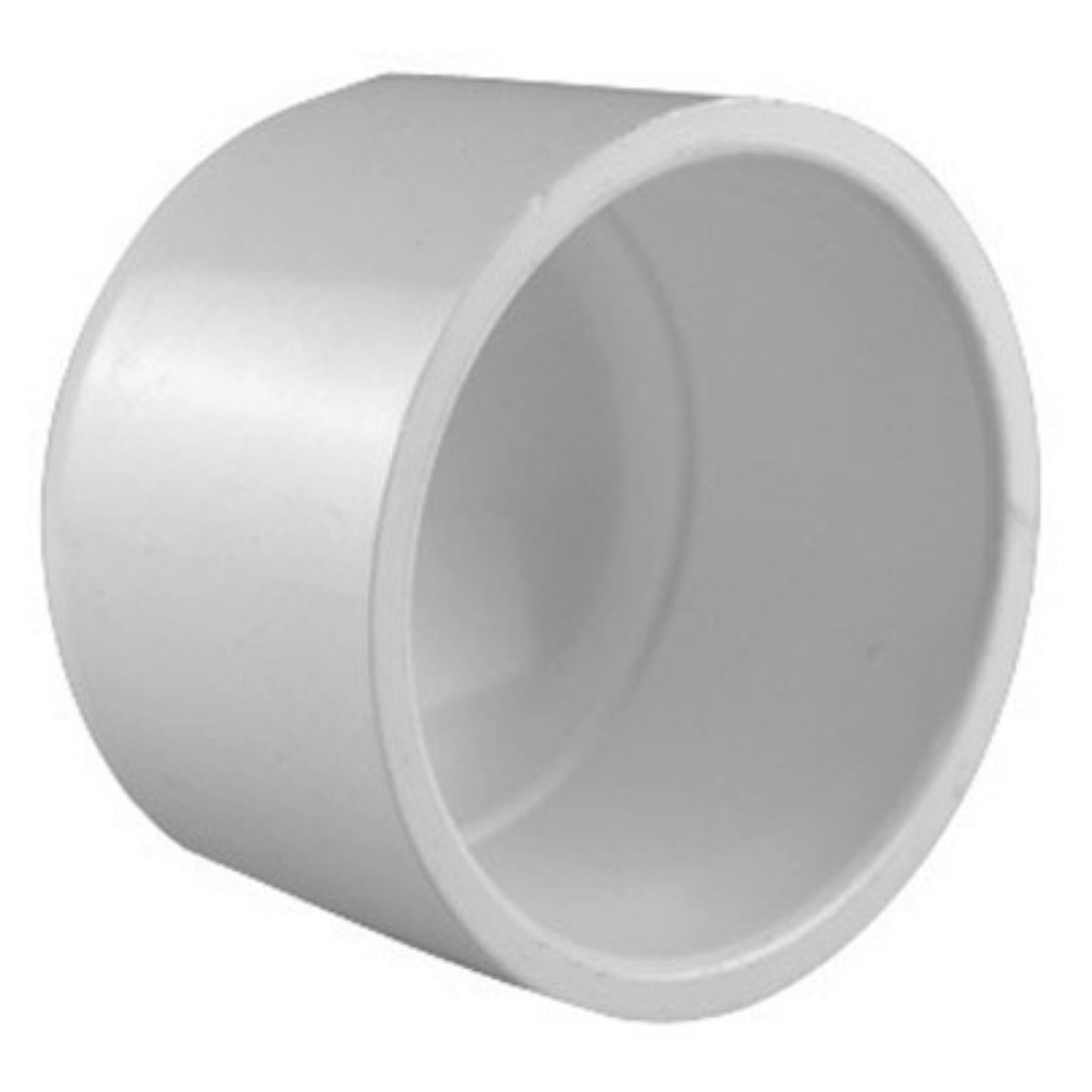 [440002770] Charlotte Pipe Schedule 40 PVC Cap 1-1/2 in. Dia. 330 PSI
