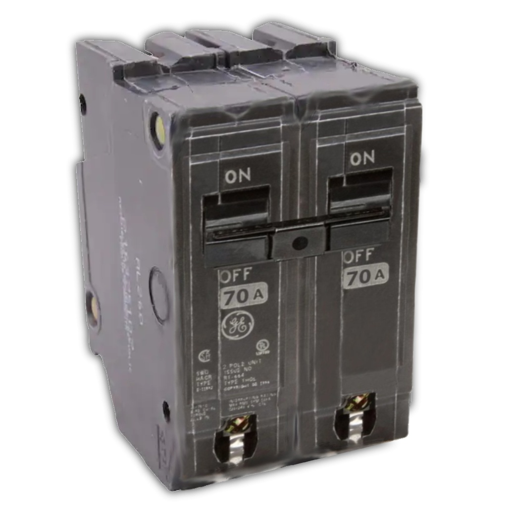 70 Amp 2 in. Double-Pole Circuit Breaker