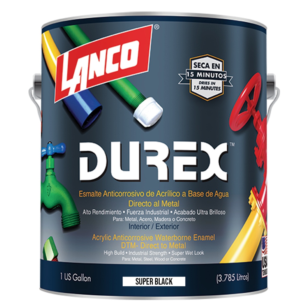 LANCO DUREX SUPER BLACK GL