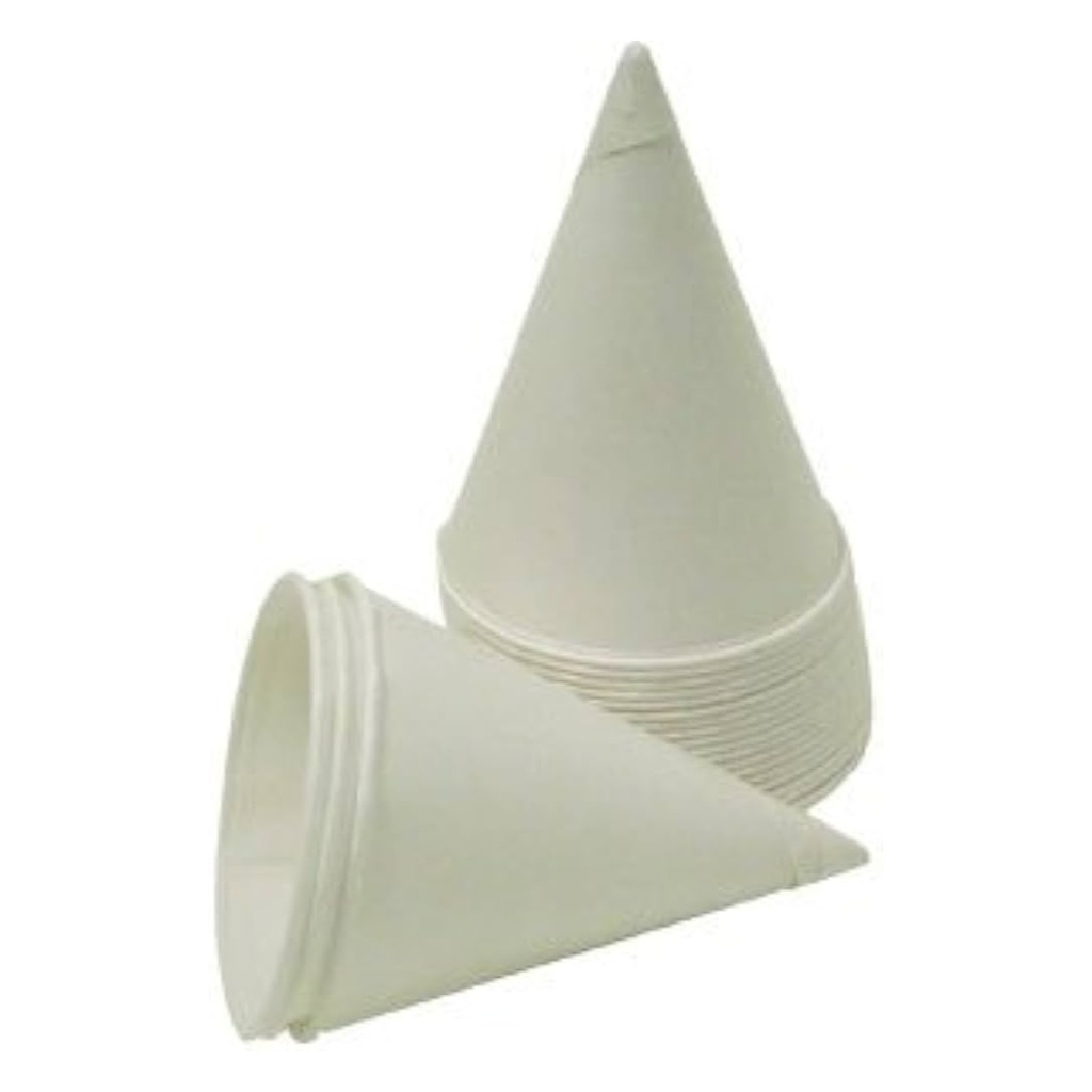 Cone Cups  4.5 Oz  White  5 000/Carton