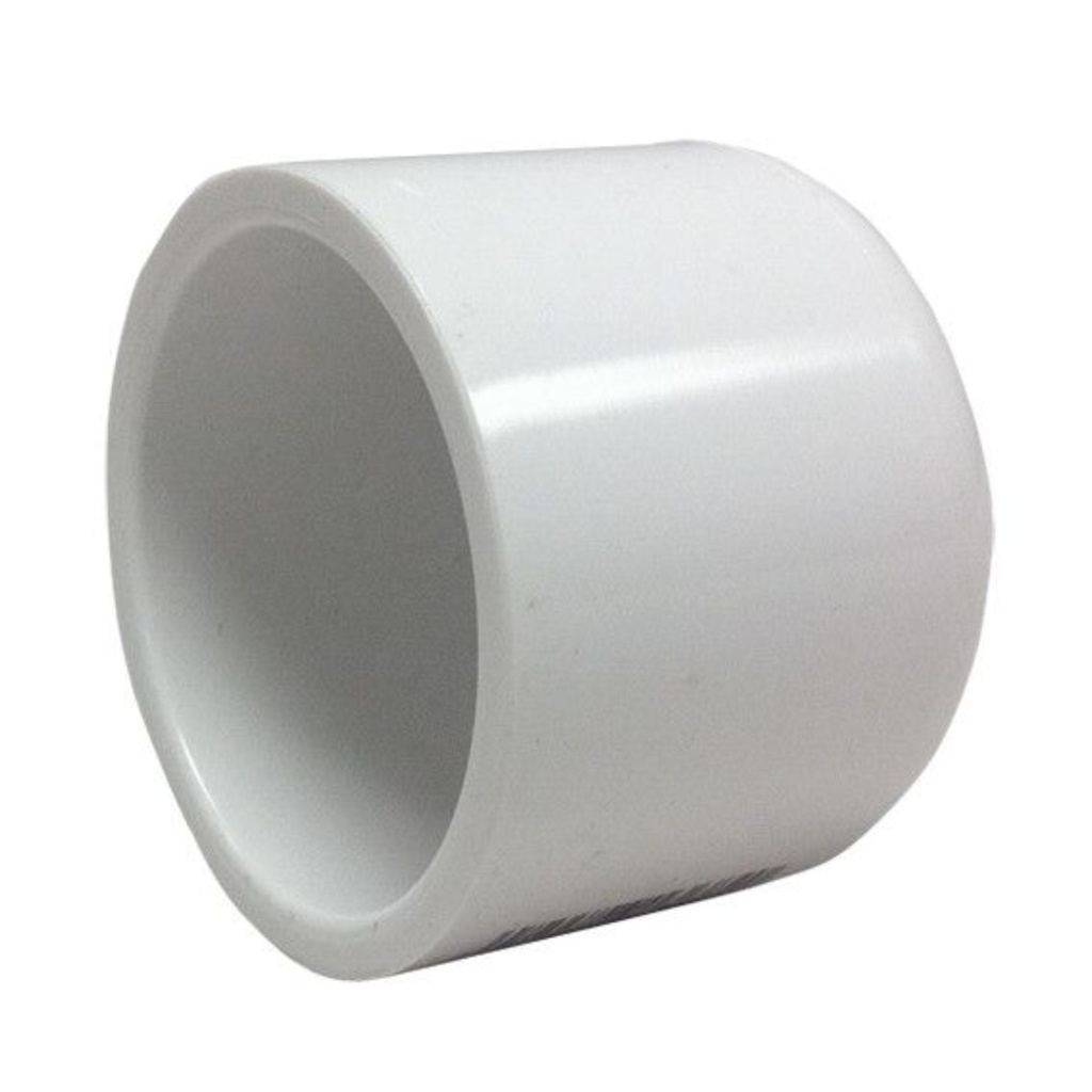 Charlotte Pipe Schedule 40 3 in. Slip X 3 in. D Slip PVC Cap 1 Pk