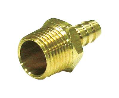 HOSE BARB 3/8X1/2"MPT LF