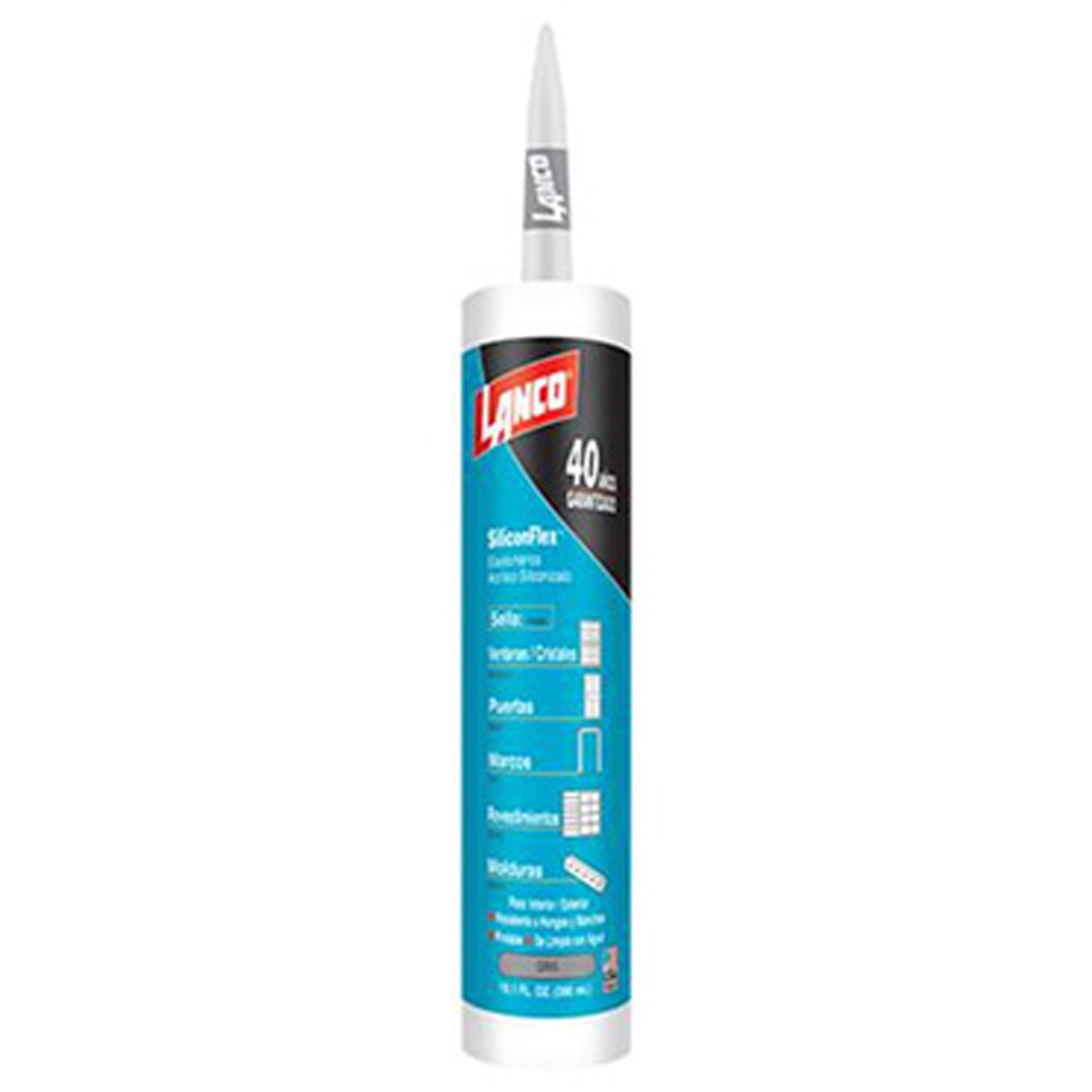LANCO SILICONFLEX GRIS 10.1 OZ