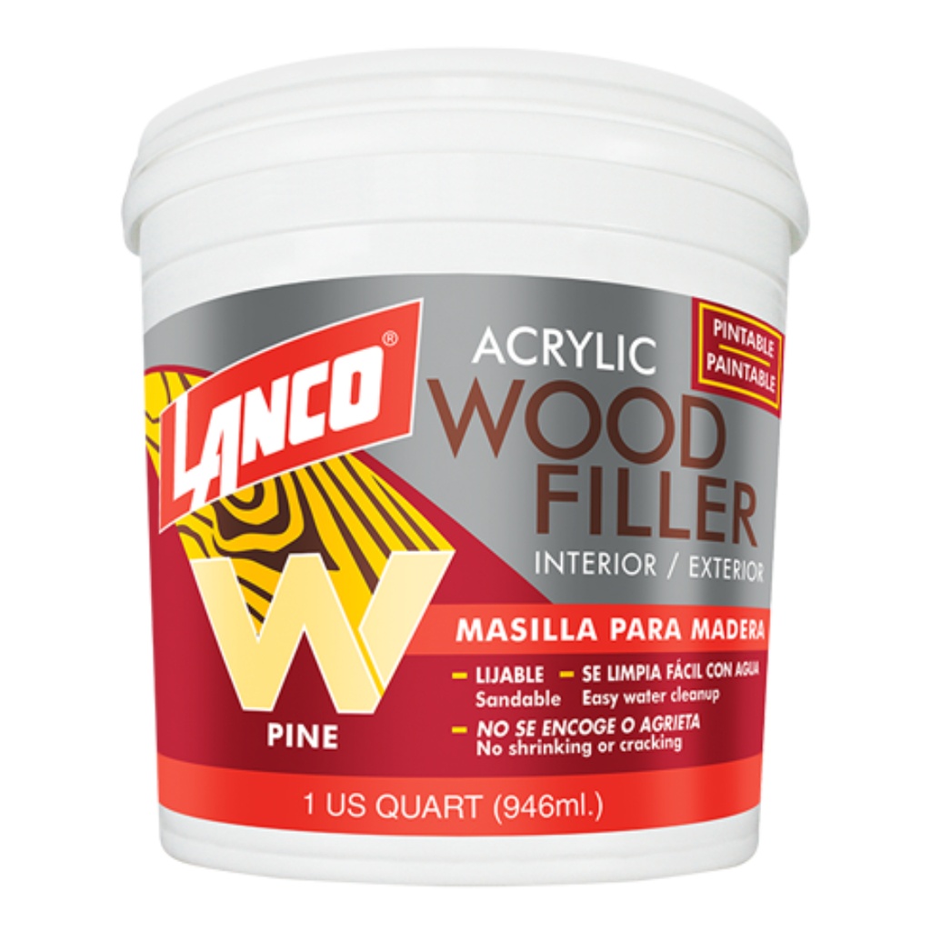 LANCO ACRY.W/FILLER 8 OZ PINE