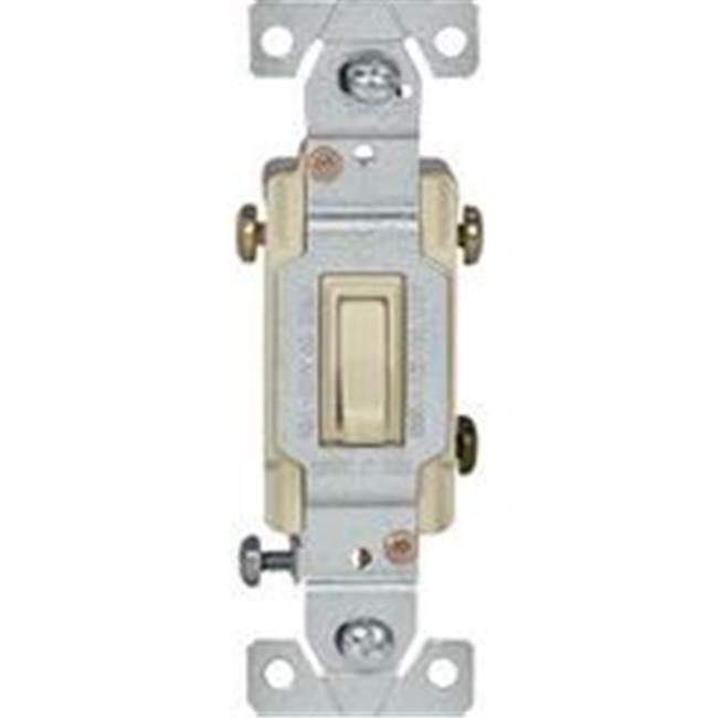 C1301-7LTV Toggle Switch, 15 a, 120 V, Polycarbonate Housing Material, Ivory