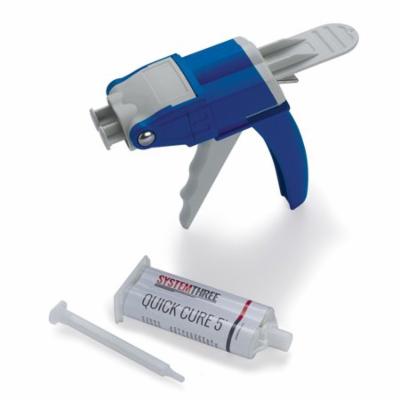Quick Cure 5 Epoxy Adhesive, 50mL Gun Kit