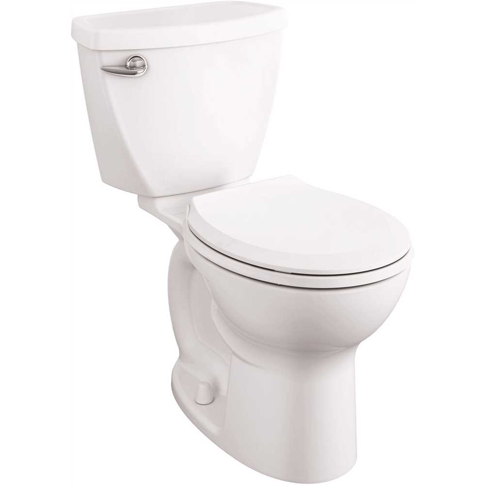 Cadet 3 Two-Piece 1.28 GPF Single Flush Round Chair Height Toilet with Slow-Close Seat in White 