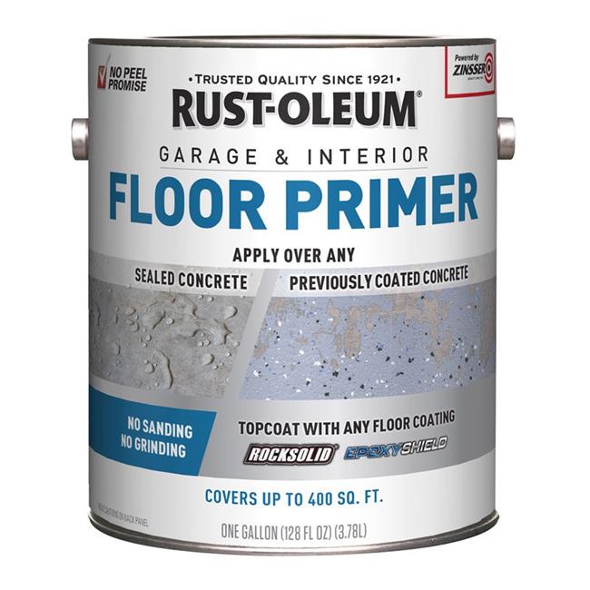 [1001829] Rust-Oleum Garage and Interior Gray Matte Water-Based Primer 1 Gal