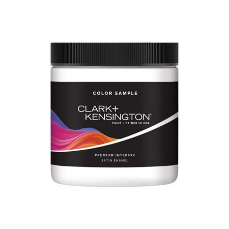 Clark+Kensington Midtone Hi Hide Water-Based Paint Sample 8 Oz 