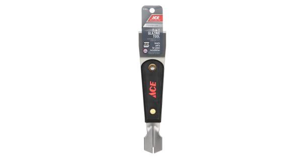 Ace 1.6 in. W X 8.5 in. L Black Plastic Glazing Tool - Total Qty: 5