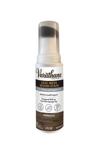 Varathane Less Mess Espresso Water-Based Linseed Oil Emulsion Wood Stain 4 Oz