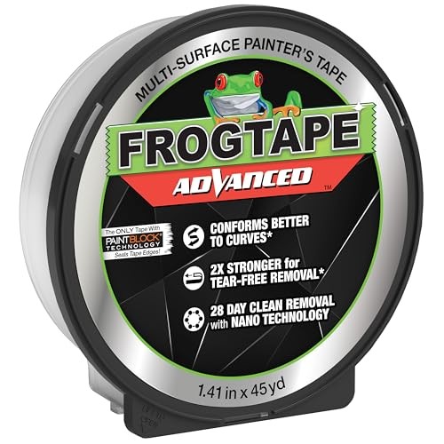 [1036958] FrogTape Advanced 1.41 in. W X 45 Yd L Green Medium Strength Painter's Tape 1 Pk