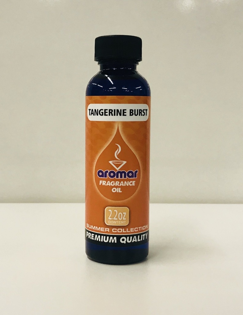 [1107] Aromar Aromatherapy Essential Aromatic Fragrance Oil Tangerine Burst Scent 2.2oz Made in USA