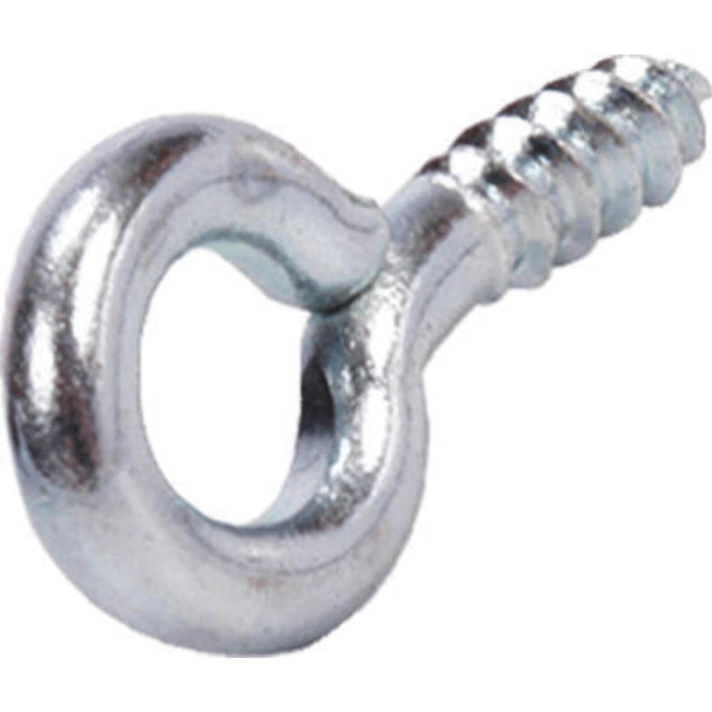 HILLMAN Zinc Silver Screw Eye 16 Pk