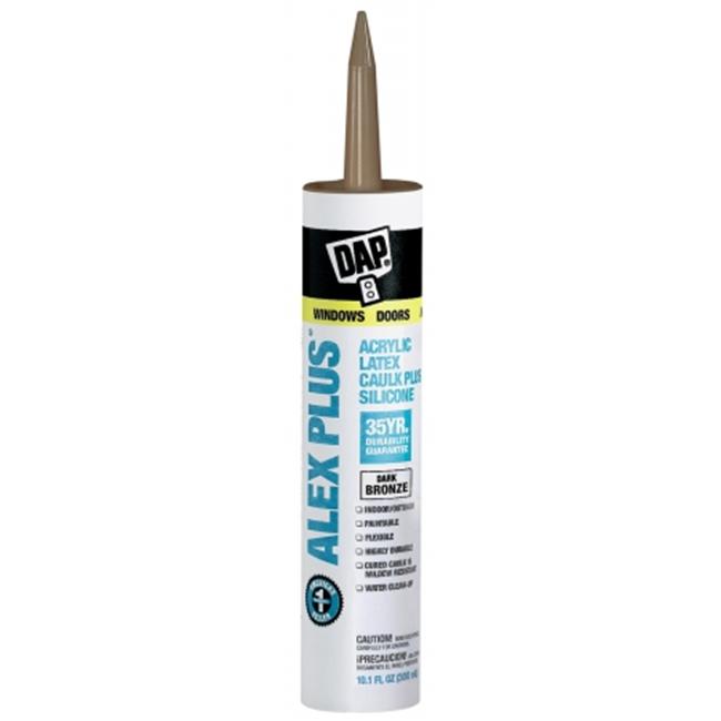 [12450] Dap Bronze Acrylic Latex Caulk with Silicone 18124