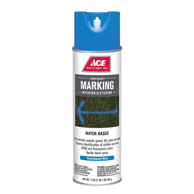 [1262062] Ace Water-Based Handicap Blue Field Marking Chalk 17 Oz.