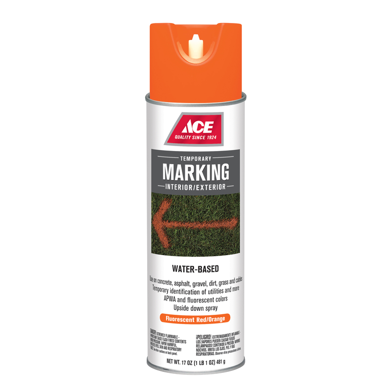 [1262112] Ace Water-Based Red Field Marking Chalk 17 Oz.