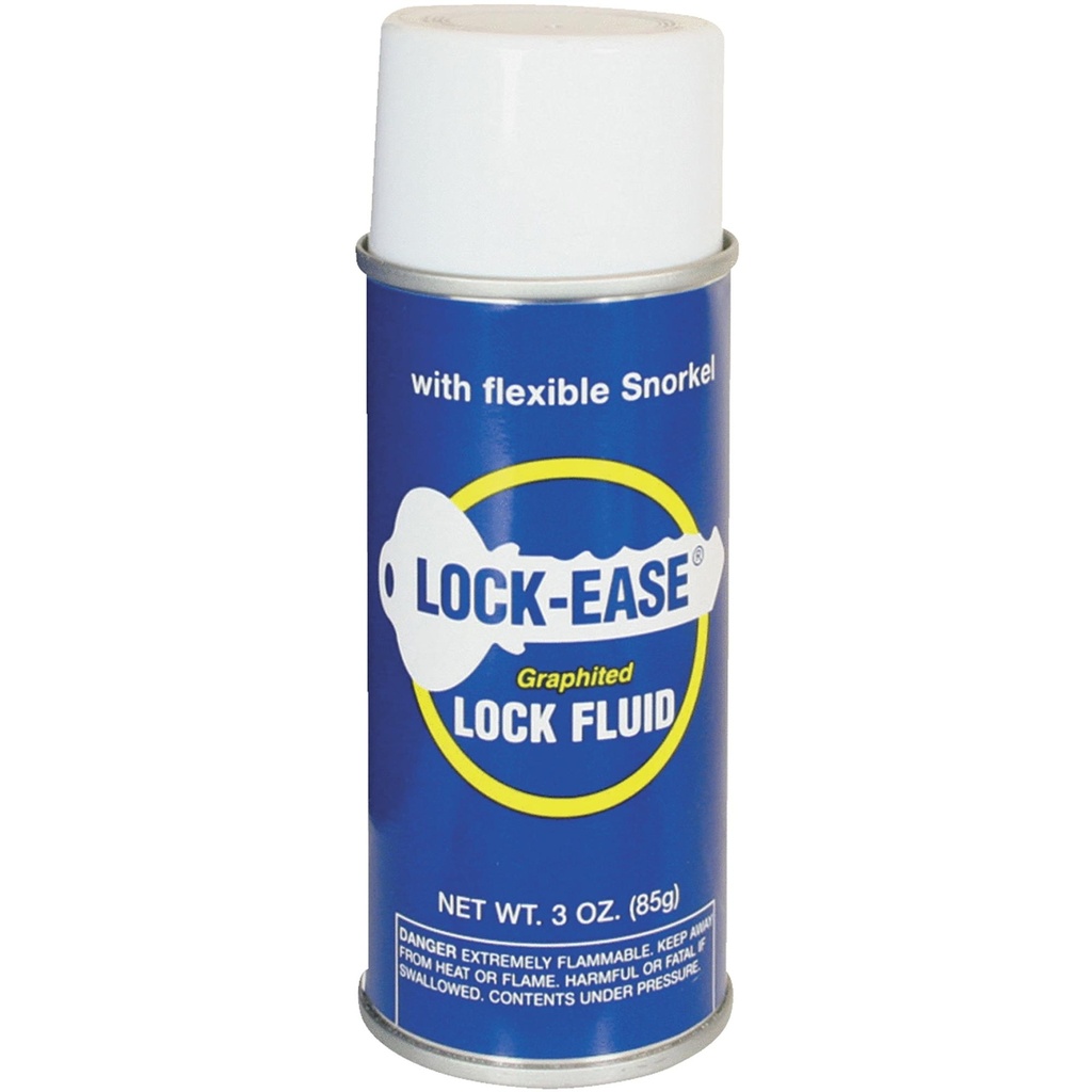 Lock-Ease Graphite Lock Fluid - 3 Oz