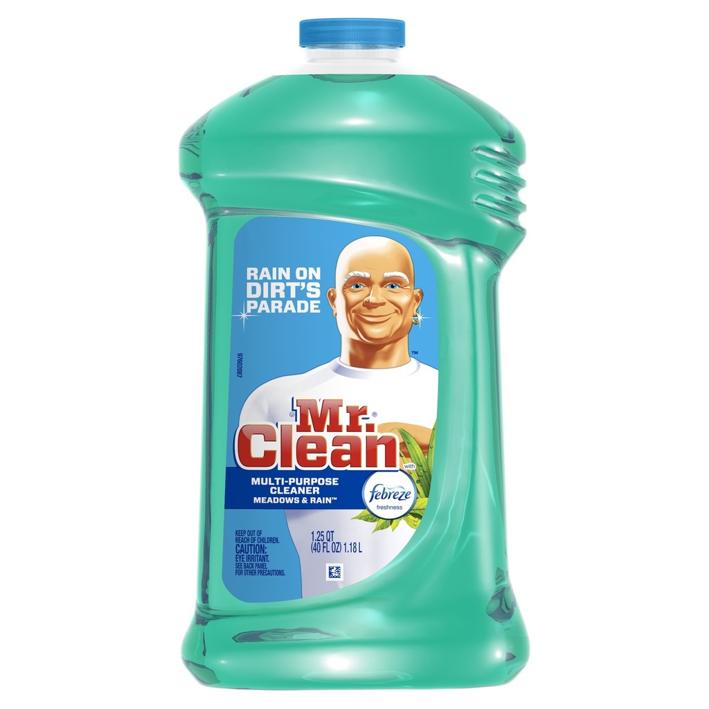 Mr. Clean with Febreze Meadows and Rain Multi-Surface Cleaner  40 Oz.