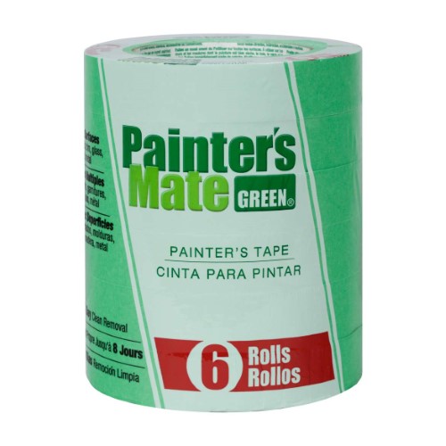 [1415058] Painter S Mate .94 in. X 60 Yd. Green Painter S Tape  6-pack