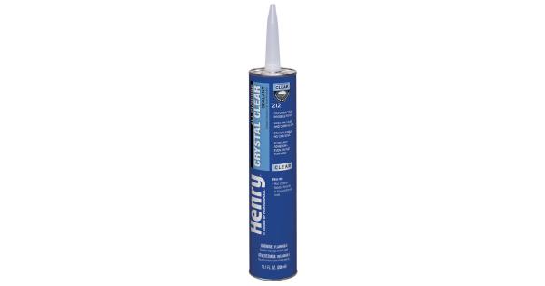 212 All Purpose Crystal Clear Sealant Caulk 10.1 Oz