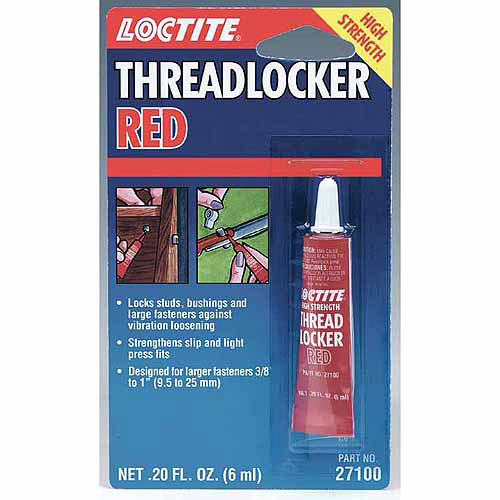 Loctite Threadlocker High Strength Threadlocker Liquid 0.2 Oz