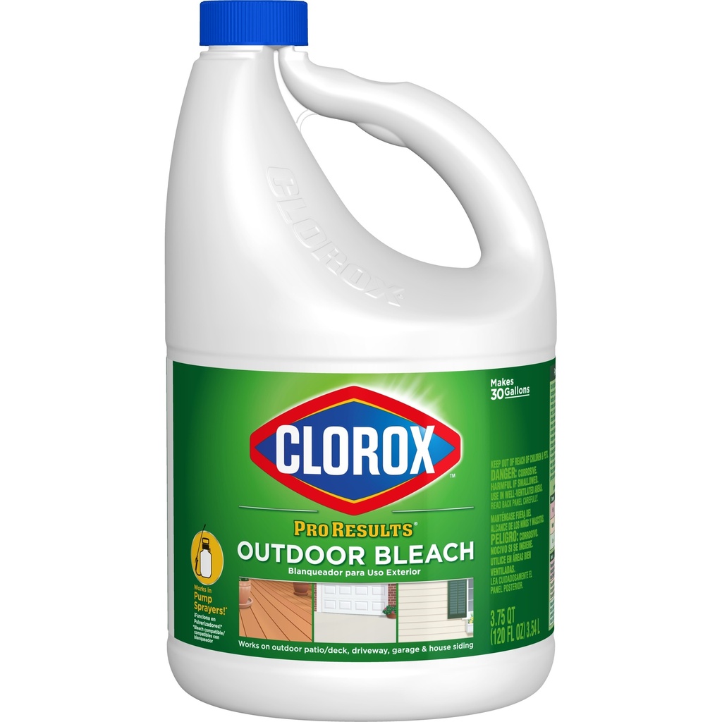 Clorox Company Clorox Bleach Concentrate Solution 120 Oz. Outdoor Cleaner  120 Fl Oz