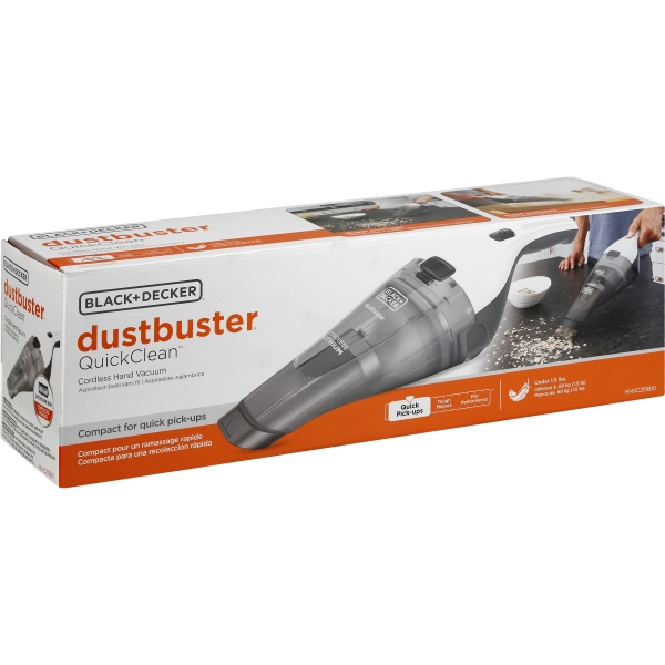 BLACK+DECKER Dustbuster Cordless Handheld Vacuum Tight Space Friendly